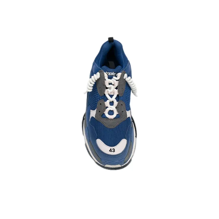 Balenciaga Triple S Sneaker 'Navy'-3
