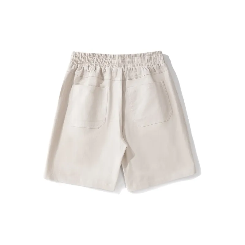 I'm David Casual Shorts Unisex Khaki-1