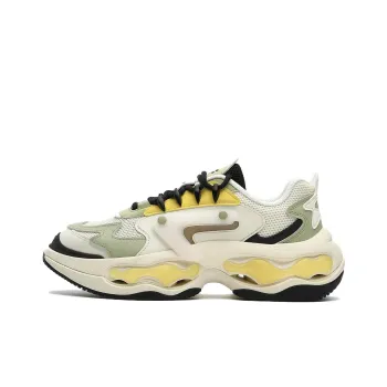 FILA FUSION Nebula Sneakers 'White Yellow Green' Women's