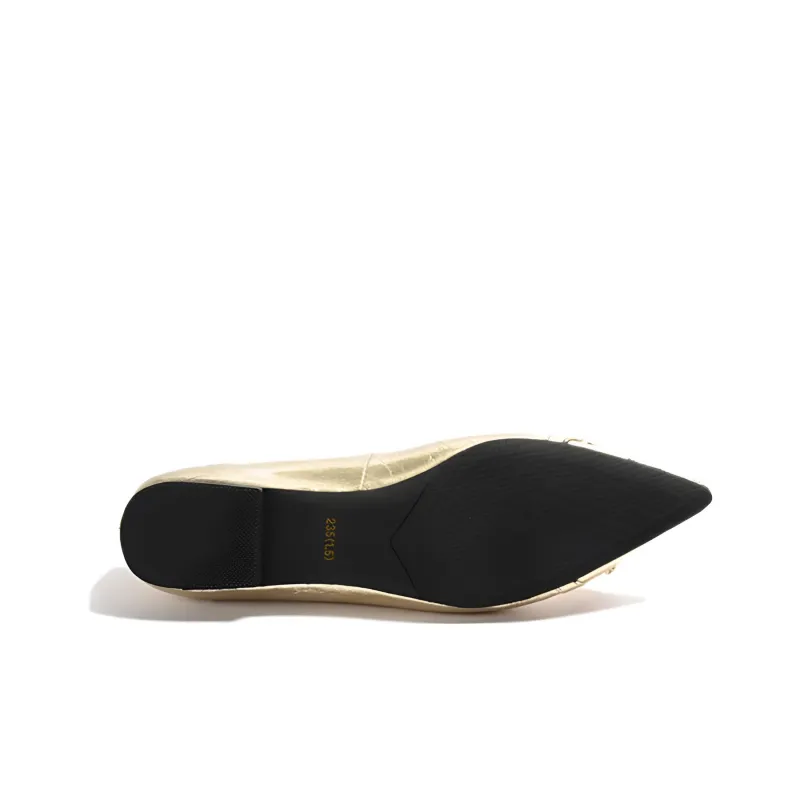 STEVE MADDEN Casual Single Shoes Women's Gold-3