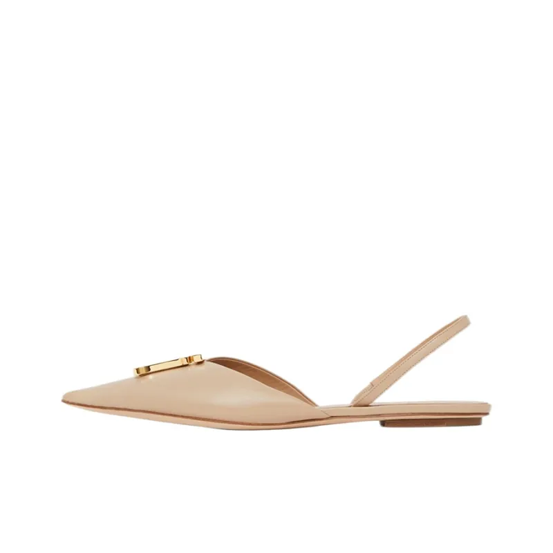 Burberry Burberry Casual Single Shoes Women's Soft Yellow Umber-0