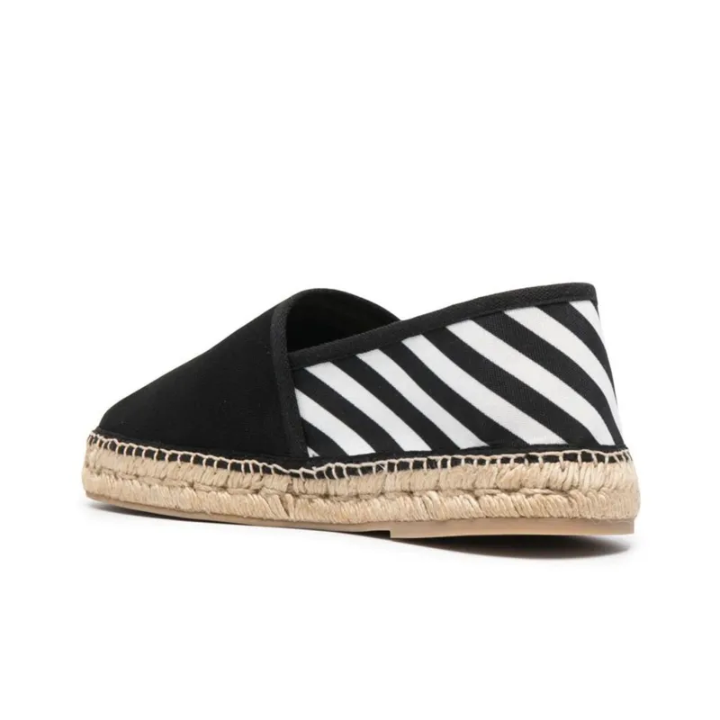 OFF WHITE Classic Canvas Shoes Black-2