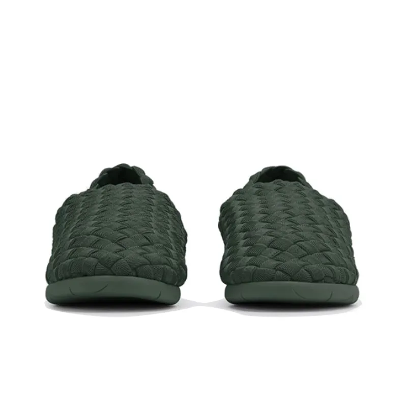 Bottega Veneta Plat Casual Single Shoes Women's Green-3