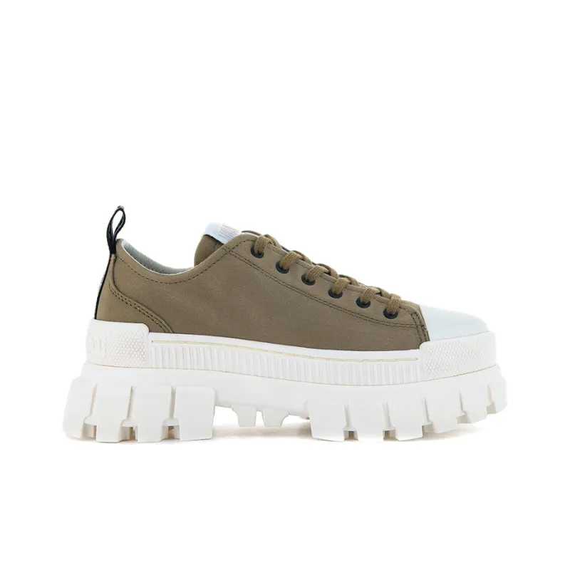Palladium Revolt Lo T Anti-Slip Wear-Resistant Low-Top Canvas Shoes Women's Brown-1