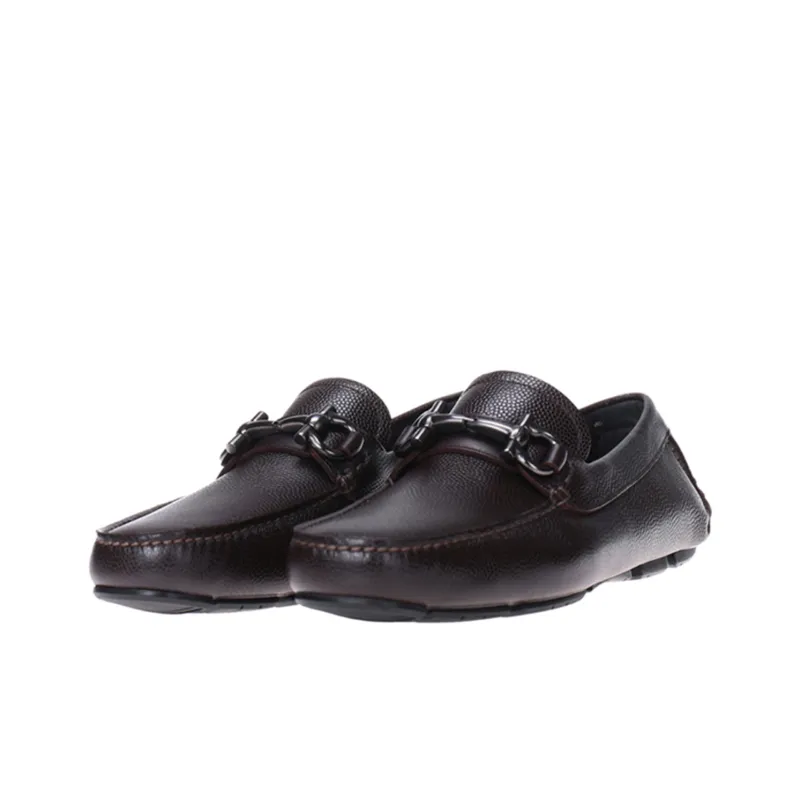 Ferragamo Gancini Moccasin Loafers Men's-2