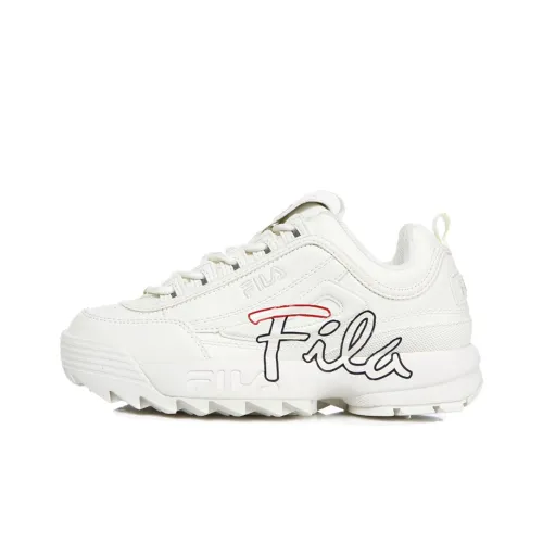 FILA Disruptor 2 Chunky Sneakers Unisex Low-Top Cream