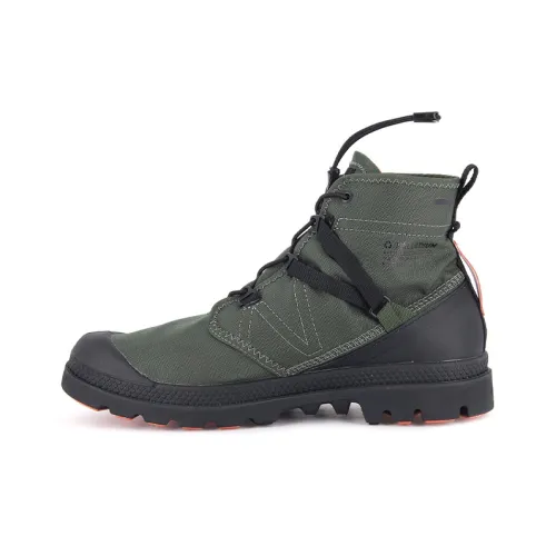 Palladium Pampa Outdoor Boots Unisex Green/Black