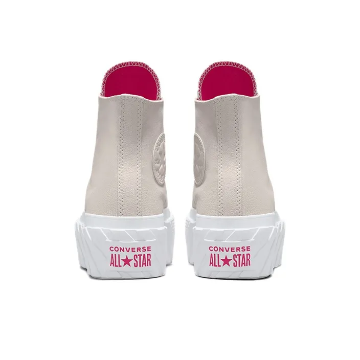 Converse Women's Chuck Taylor All Star Lift 2X High 'Pale Putty' Women's-4