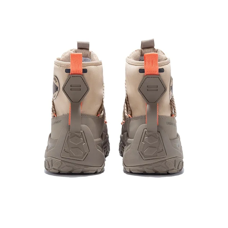 Palladium Off grid Canvas Shoes Unisex High Top Soft Warm Sand-3