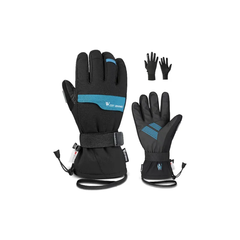 WEST BIKING Riding Equipment Cycling Glove Outdoor Unisex Snow Beauty Cotton M/L/XL/XXL-5