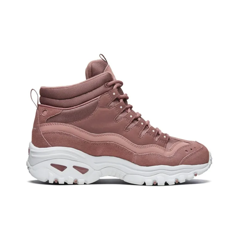 Skechers D Lites Energy Daddy Shoes Pink Women's-1