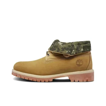 Timberland Roll Top Boots Basic 'Wheat Green Camouflage'