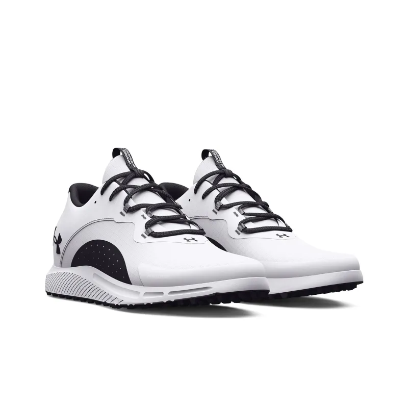 Under Armour Charged Draw 2 Spikeless Golf 'White Black'-2
