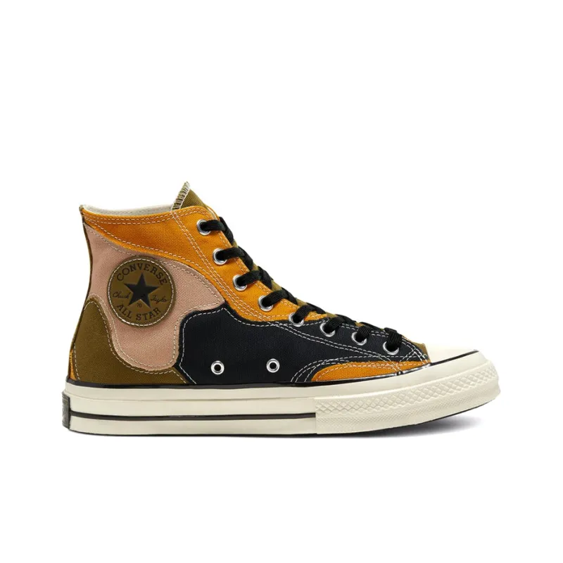 Converse Chuck Taylor All Star 70 Hi Hacked Archive Dark Moss Black-1