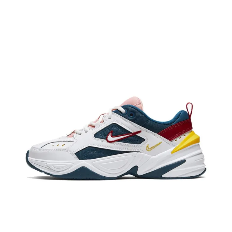 Nike M2K Tekno Blue Force Summit White Chrome Yellow Women's-0