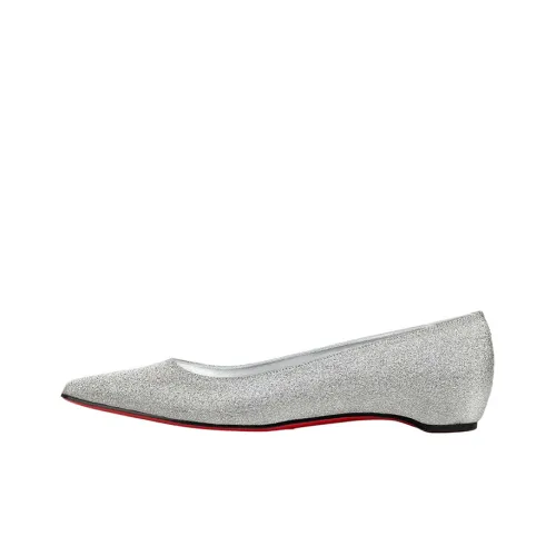 Christian Louboutin Kate Women's Casual Shoes Women's Silver