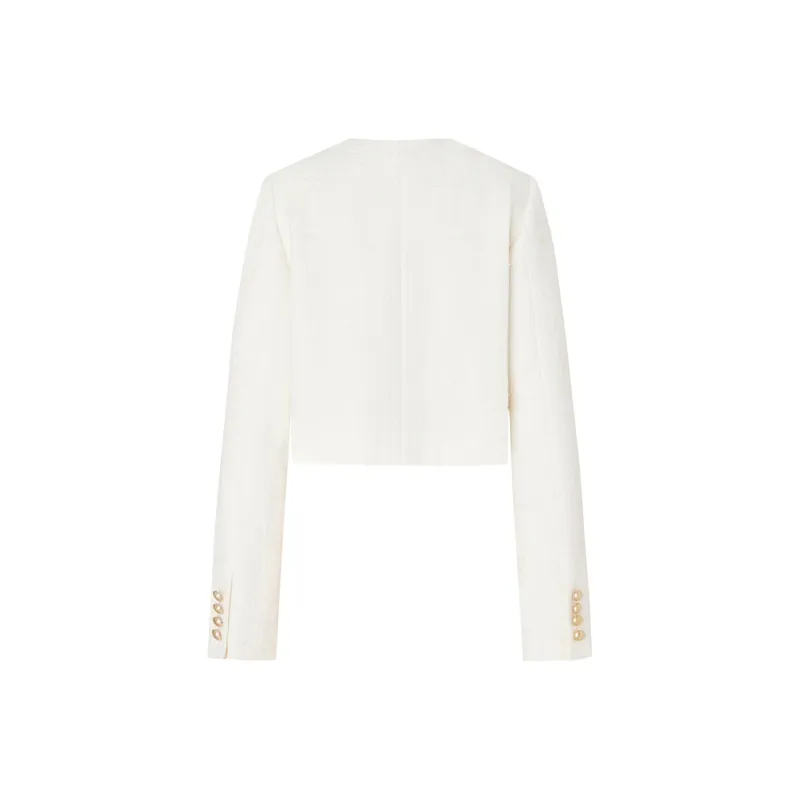 MO&CO Cropped Coats Women's-1