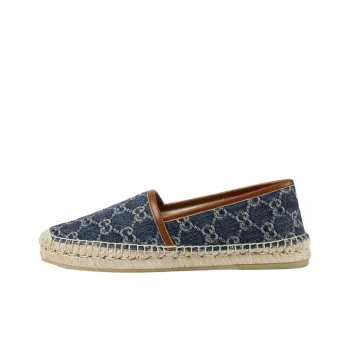 GUCCI GG Denim Espadrilles Women's