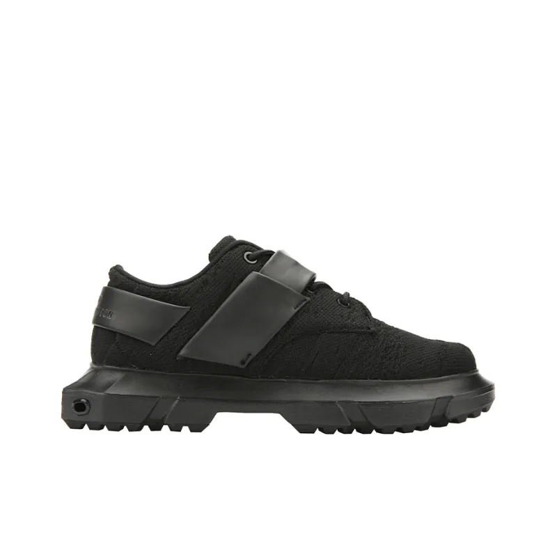 NORVINCY Chunky Sneakers Unisex Low Top Black-1