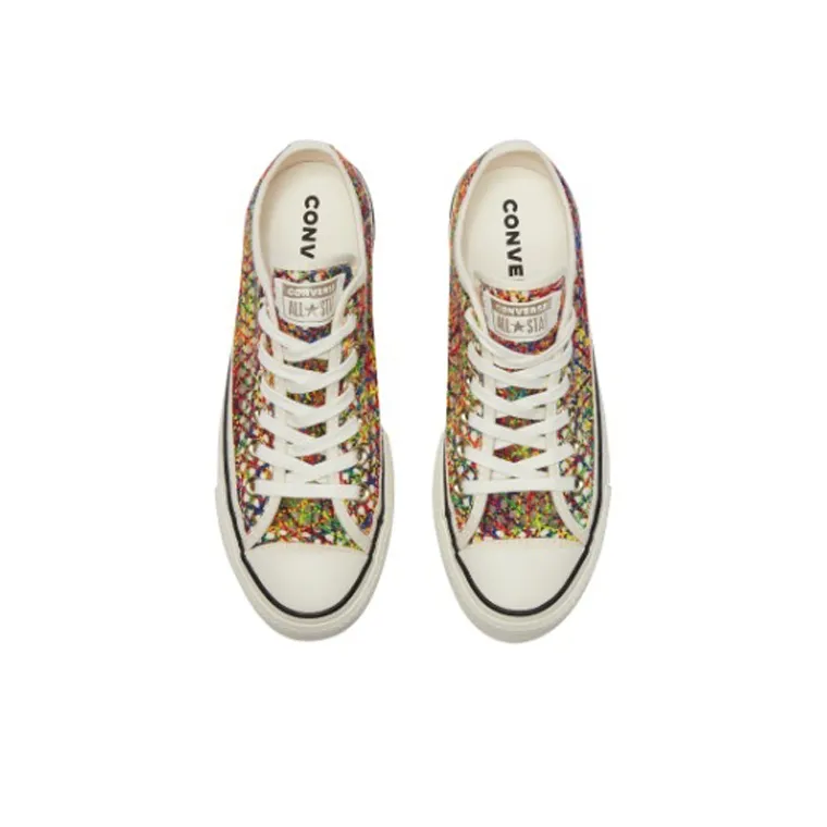 Converse Chuck Taylor All Star Multi Color Weave Low Top Women's-3