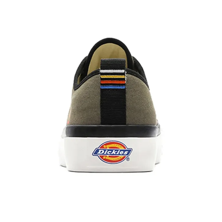 Dickies Canvas Shoes Men Low Top Army Green-2