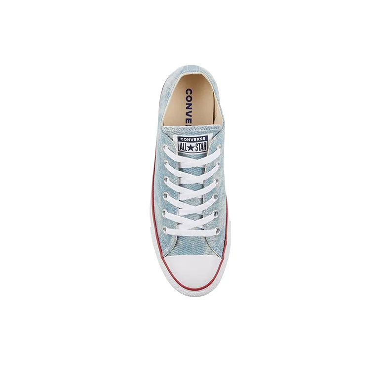 Converse Chuck Taylor All Star Washed Denim Low Top 'Blue'-2