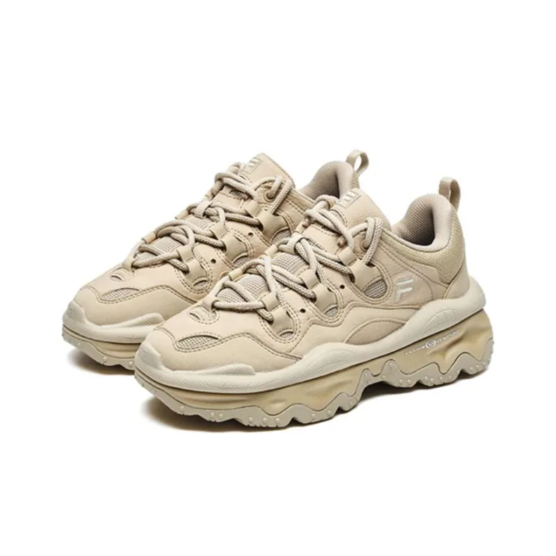 FILA FUSION QD96 Athletic Shoes 'Beige' Women's-1