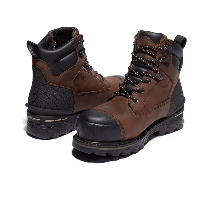 Timberland Boondock Outdoor Boots Men Mid-Top Black/Brown-4