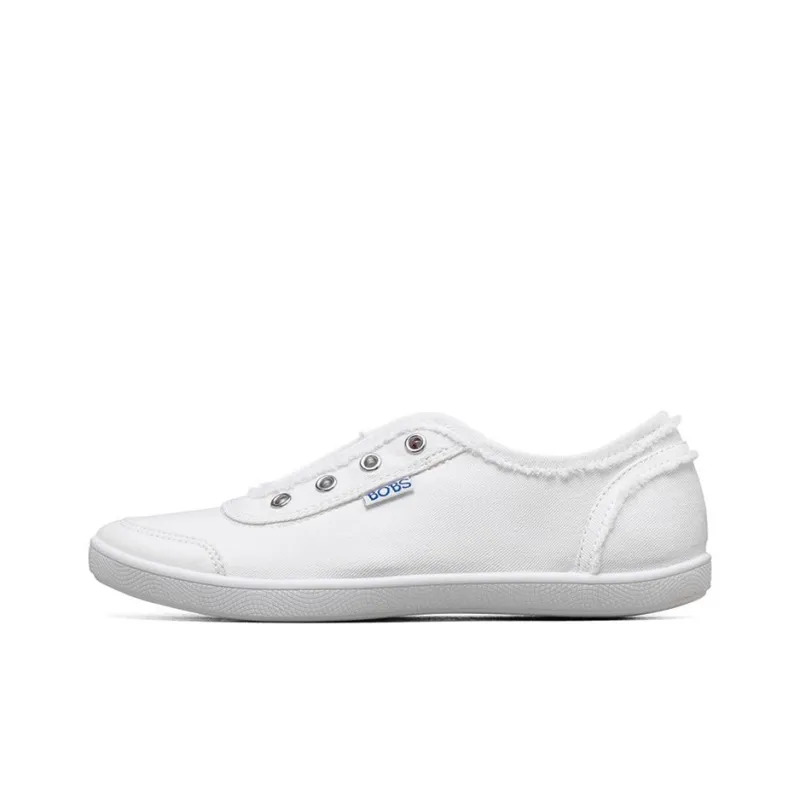 Skechers Bob S B Cute Casual Canvas Shoes White Women's-0