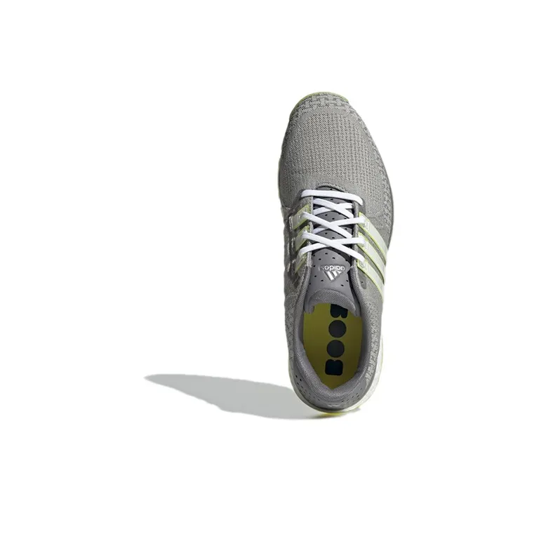 Adidas Tour360 XT-SL Spikeless Textile Durable Breathable Low-Top Golf Shoes Men's Gray Yellow-3