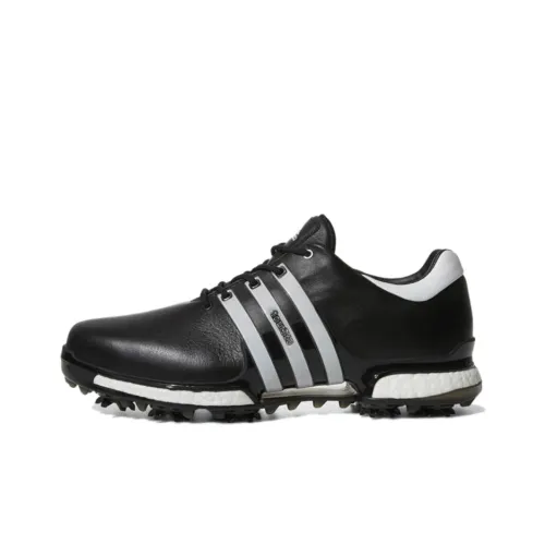 Adidas Tour360 Golf Shoes Men Low-Top Black/White