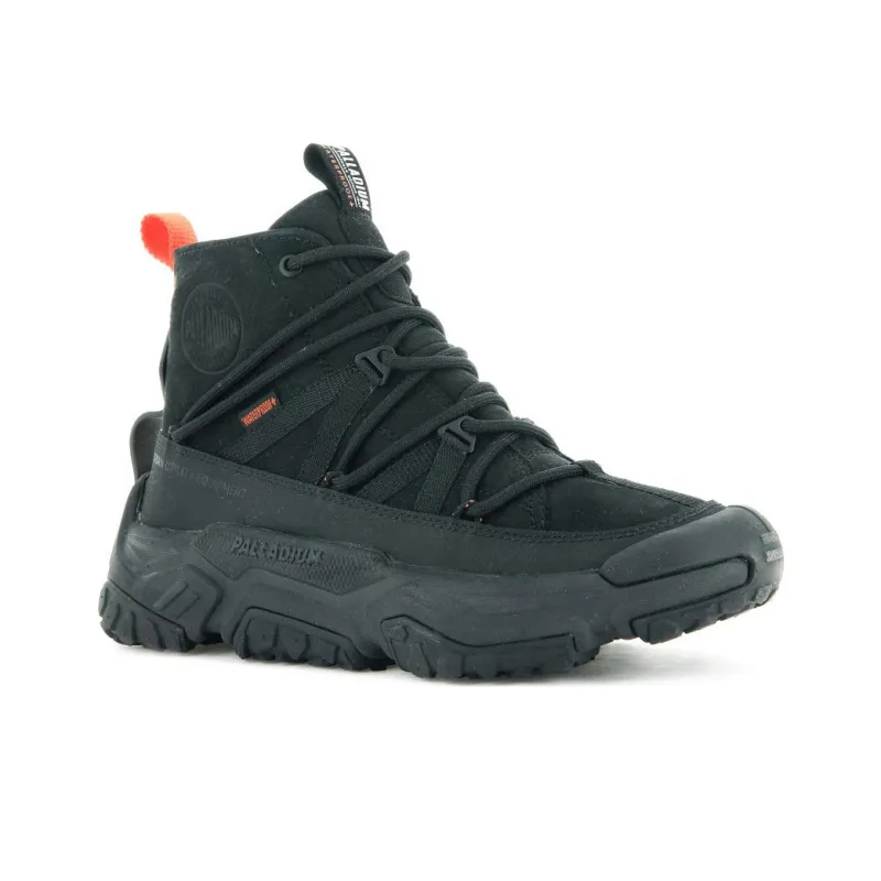 Palladium Off grid Crs Nbk Wp+ Durable Cushioning Ankle Length Outdoor Boots Unisex Black-2