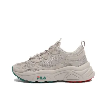 FILA Tenor City Anti-Slip And Wear-Resistant Breathable Low-Top Chunky Sneakers Unisex Gray Korean Style