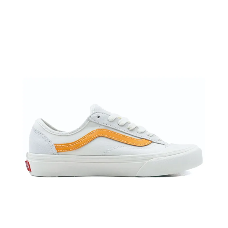 Vans Style 36 Canvas Shoes White/Yellow-1