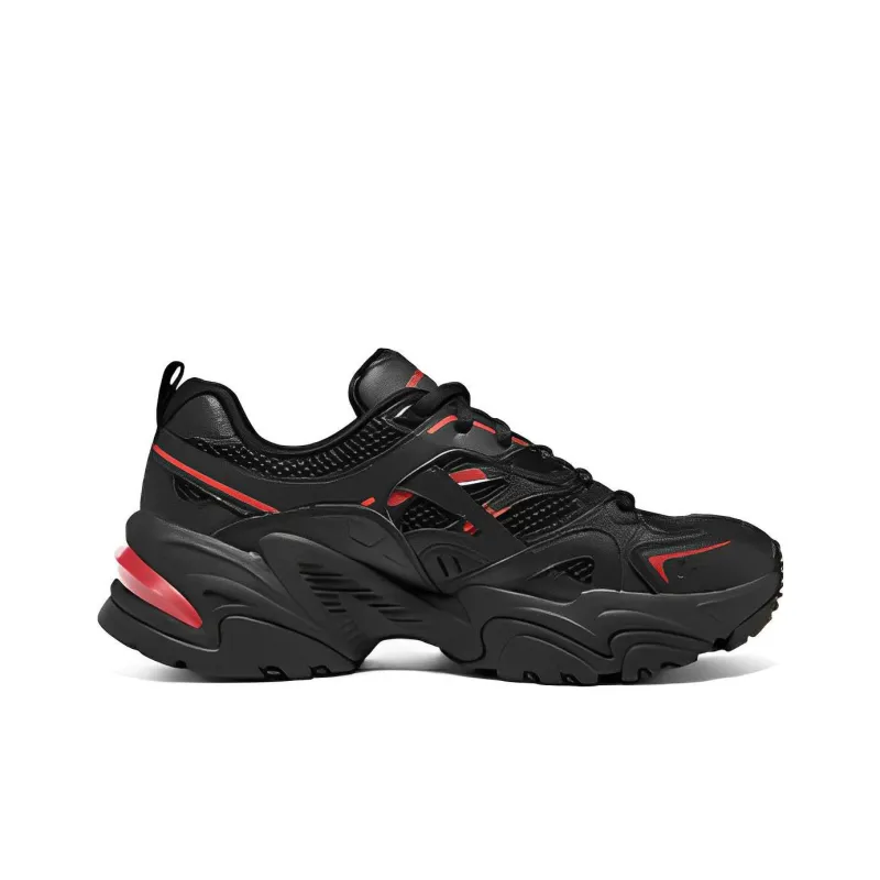 Skechers Stamina V2 'Black Red'-1