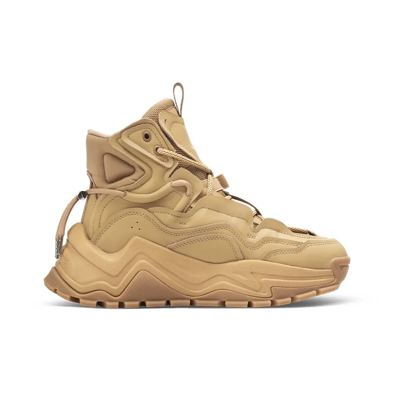 Daisy Fellowes Locomotive One Mid-Top Chunky Sneakers Unisex Khaki-1