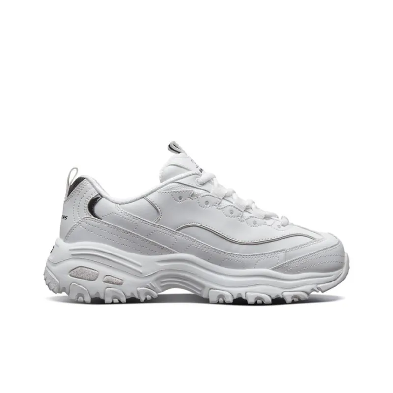 Skechers D'Lites Gs White/Black Women's-1