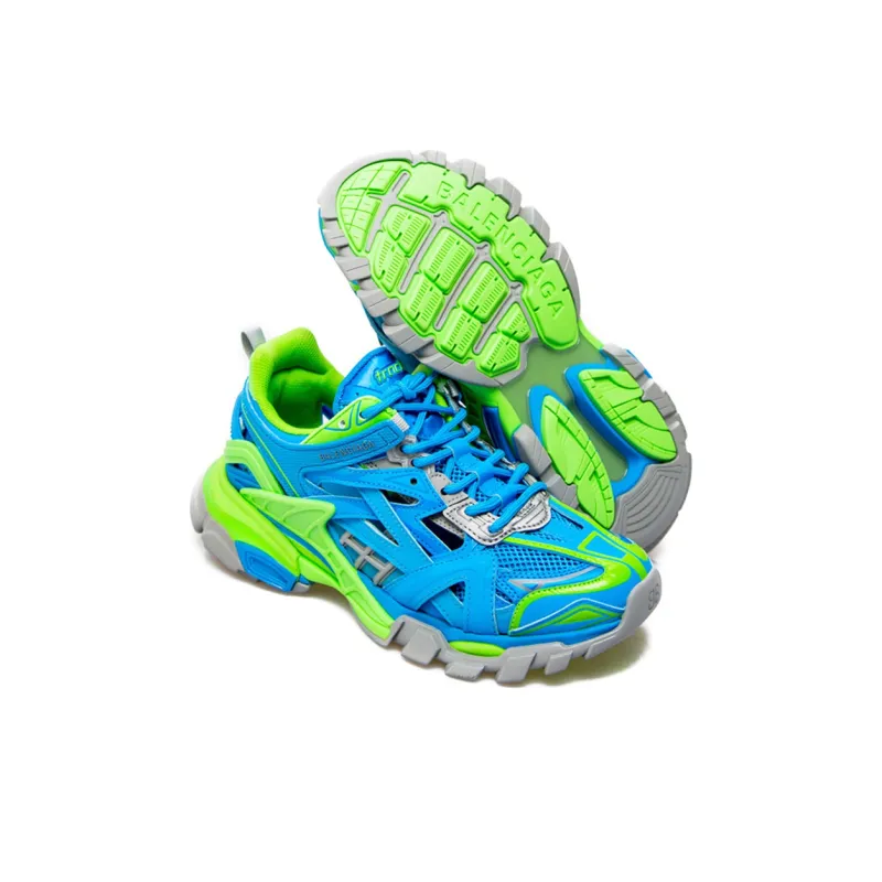 Balenciaga Track.2 Trainer 'Blue Green'-3