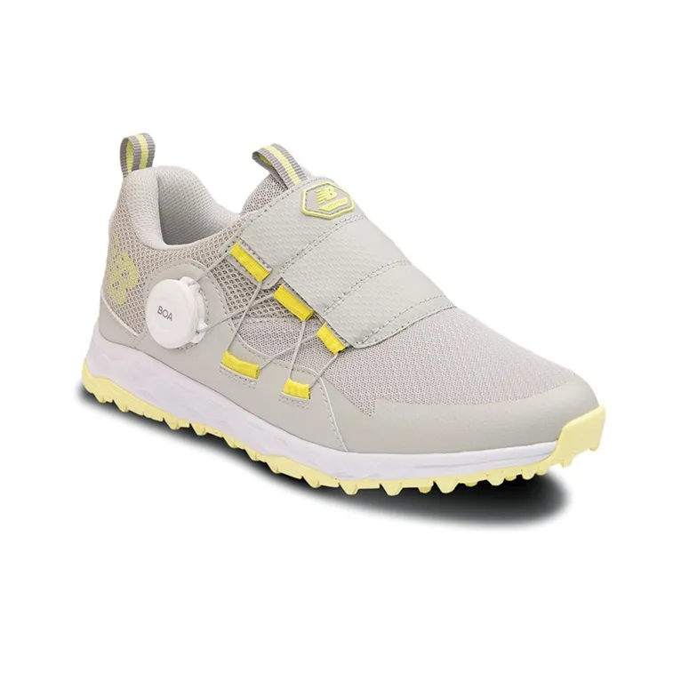 New Balance Fresh Foam 4700 V1 Golf Shoes 'Grey Yellow' Women's-2