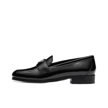 PRADA Patent Leather Loafers 'Black' Women's
