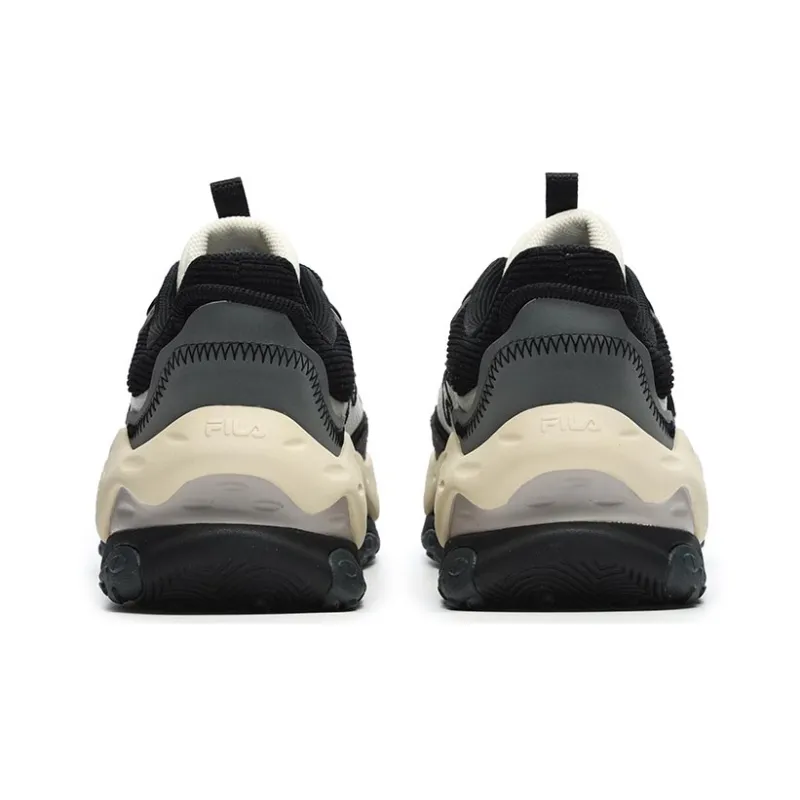 FILA FUSION Cheese Sneakers 'Grey Black'-3