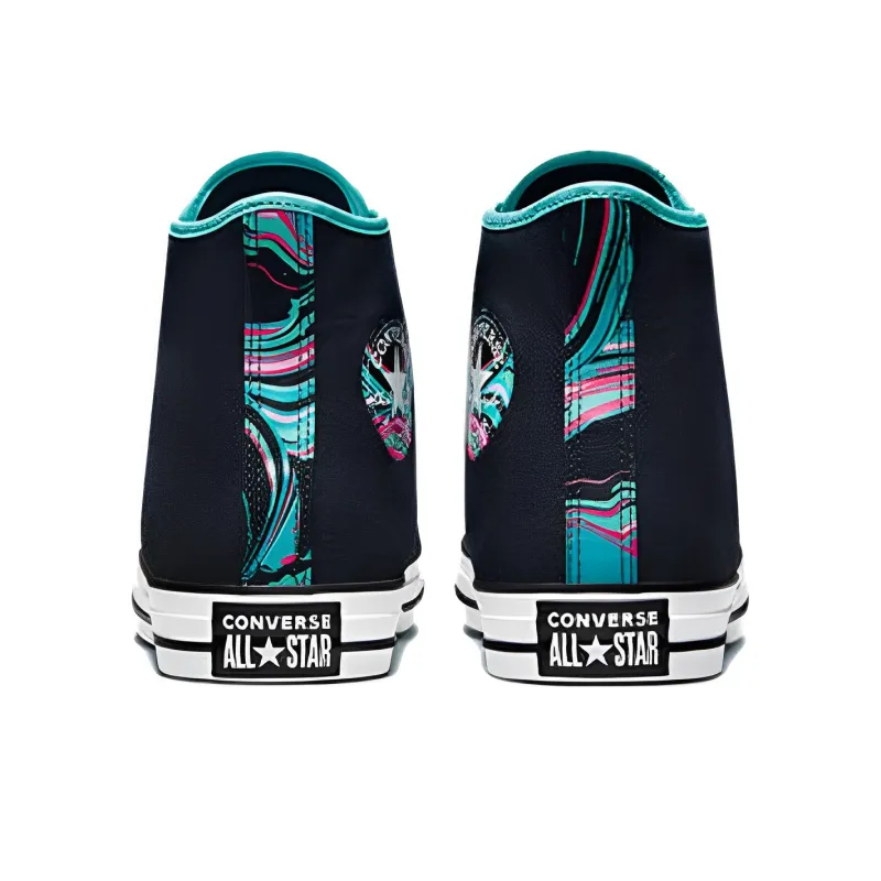 Converse Chuck Taylor All Star Marbled 'Black Teal Green'-4