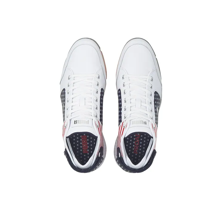 PUMA Golf Pro Adapt Delta 'White Blue Red'-2