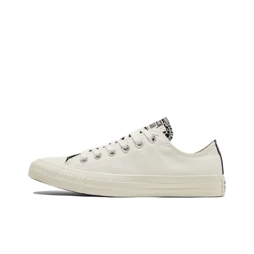 Converse Chuck Taylor All Star Canvas Shoes Women's Low-Top Off White/Black