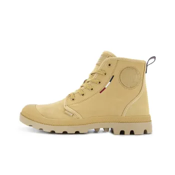 Palladium Pampa Outdoor Boots Unisex High Top Toffee Brown