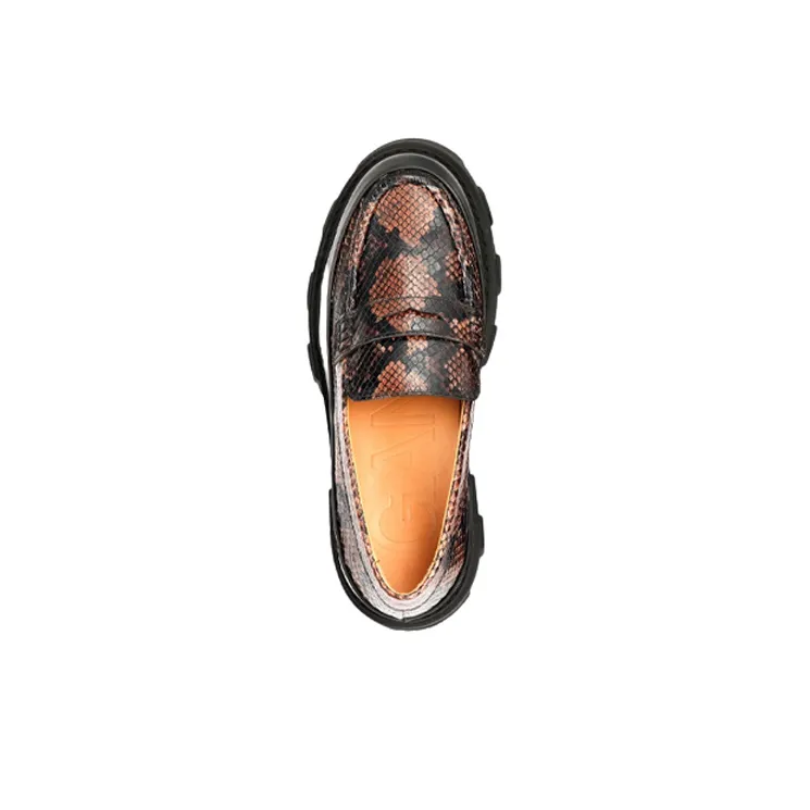 GANNI Casual Single Shoes Women's Brown-3