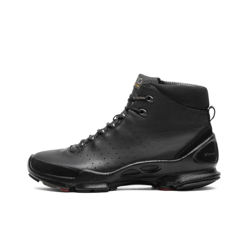 Ecco Striding C Cushioned Wear-Resistant Coverage High-Top Chunky Sneakers Men's-0