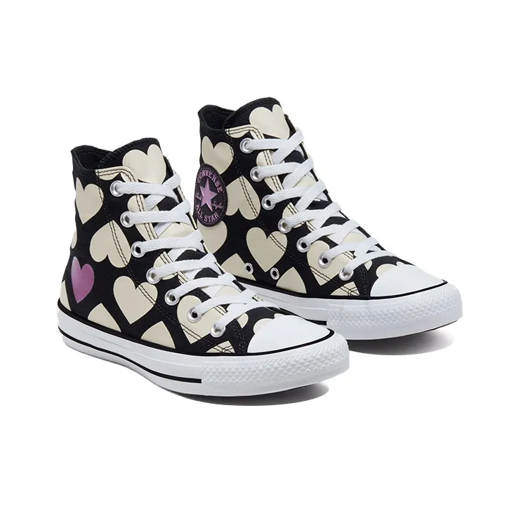 Chuck Taylor All Star Women's Converse High 'Twisted Hearts Black' Women's-2