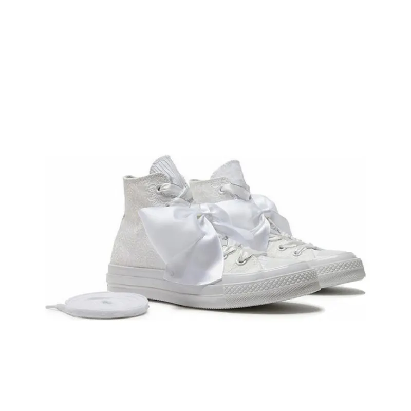 Converse Chuck Taylor 70S High Tops 'Floral Embroidered White' Women's-2
