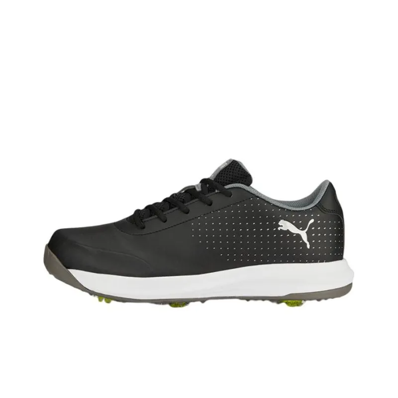 PUMA Fusion Tech Anti Slip Wear Resistant Low Top Golf Shoes Men's Black-0